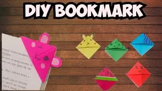 DIY Bookmark Idea. Beautiful Bookmark With Paper.