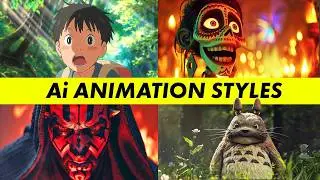 10 Animation Styles to Try in Luma Ai Video Generator! - Image-to-Video