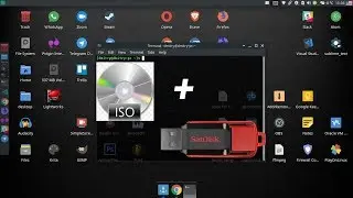 Manjaro XFCE. HOW easy write ISO to USB Flash