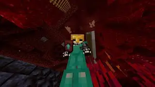 exploring a BASTION on minecraft was NOT easy...but finding the netherite upgrade template was.