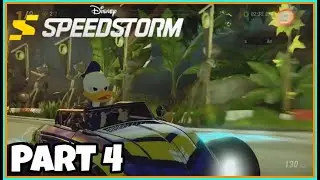 Disney Speedstorm Gameplay Walkthrough Part 4 (PS5) Donald Duck
