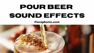 Pour Beer Sound Effect Foley - floraphonic.com