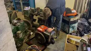 quick video of yanmar NT65K diesel running
