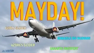 Few Incidents where Passenger Aircraft Lost All Engine Power | Reasons for these Incidents