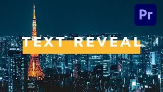 Text Animate in Adobe Premiere Pro 2023