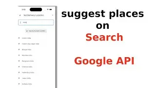🔴 Location Search Autocomplete in Flutter | Speed code | Devhubspot