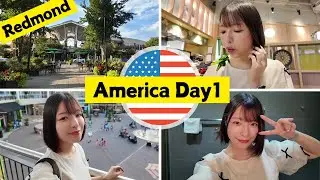 First time going to the U.S. alone! Redmond Day1