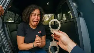 Abusive Karen Thinks She Could Bully Cop Until Handcuffs Came In | Karens Getting Arrested By Police