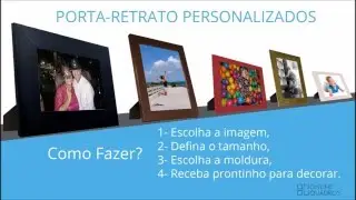 Porta-Retratos com a foto já impressa!