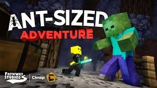 Ant-Sized Adventure [Minecraft Marketplace] GIANT BLOCKS tiny player