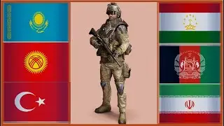 Казахстан Кыргызстан Турция VS Таджикистан Афганистан Иран 🇰🇿 Армия 2021 🇹🇷 Сравнение военной мо