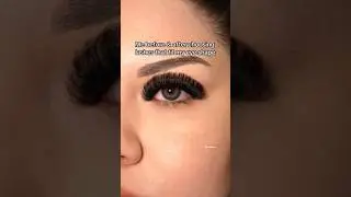 Why choosing the right lashes for your eye shape is important.. #lashes #lashhacks #volashes