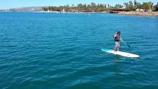 Paddle boarding and Hiking in San Diego