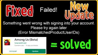 HOW TO SIGN IN AMONG US? HOW TO CHANGE NAME IN AMONG US AIRSHIP? || ALL PROBLEM FIXED ✅