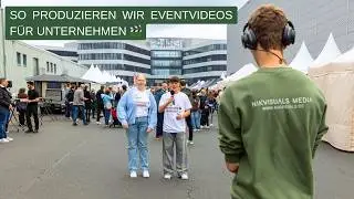 Videoproduktion für Unternehmen! Behind the Scenes bei der SMS Group Eröffnungsfeier 🎥