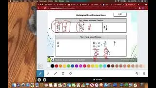 Multiplying Mixed Numbers examples