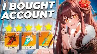 BOUGHT A GENSHIN ACCOUNT WITH ALL LEGENDARY CHARACTERS