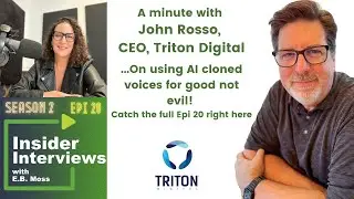 How Triton Digital Uses #ai Voice for Good - A Clip From Insider Interviews Epi 20