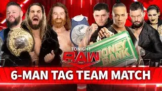 WWE Raw - Seth Rollins, Semi Zayn & Kevin Owens Vs The Judgment Day (6-Man Tag Team Match)