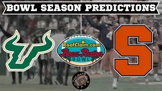 South Florida vs Syracuse | Boca Raton Bowl Game Prediction | 2023 College Football