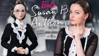 ПОЖИЛАЯ BARBIE😱 Суфражистка Susan B Anthony: обзор и распаковка куклы