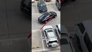 Tips for backing into a parking space!#driving #tips #howto #manual #skills #car