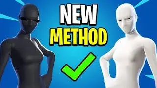 How To Get All White And All Black Superhero Skin In Fortnite Chapter 4 (Glitch)
