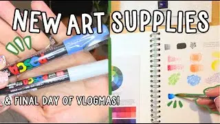 New Art Tools + An Important Message | Final Day Vlogmas Day 25