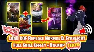 Chou KOF Iori Yagami With Voice Skin Script | Replace on Normal & Starlight Skin | Mobile Legends