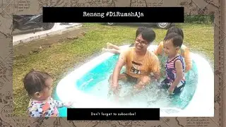 Renang Di RumahAja #Dirumahaja #berenang #kolam #bestway