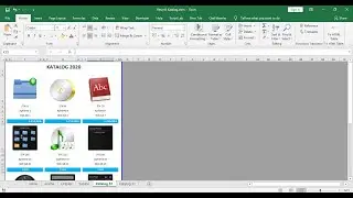 Excel Resimli PDF Katalog Oluşturma