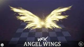 Angel Wings VFX Unreal Engine Preview