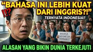 THE LANGUAGE THAT WAS CONSIDERED STRONGER THAN ENGLISH HAS FINALLY BEEN REVEALED! INDONESIAN?!