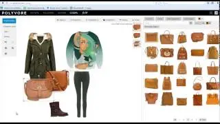 Как создать коллаж или сет в Polyvore