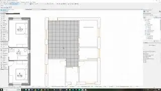 Реквизиты элементов - образцы штриховки в ARCHICAD 20 на примере плана напольного покрытия