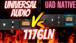 Universal Audio 1176LN Vs UAD 1176LN