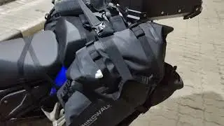 Про мотосумки Rhinowalk 14л и мотоцикл KOVE 500X