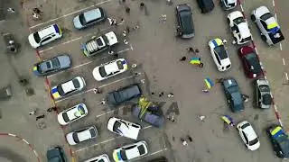 В Израиле состоялся автопробег в поддержку Украины.
