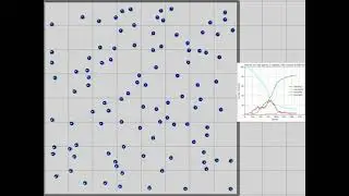 Simulating the COVID-19 disease spreading