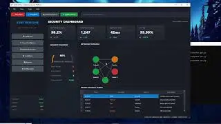 python cybersecurity network monitoring dashboard