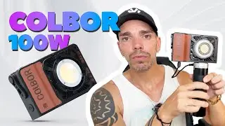 COLBOR W100 Potente LUZ Portátil para Fotografía | Alain Perdomo