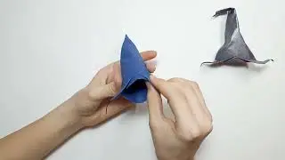 How to Fold an Origami Witch Hat
