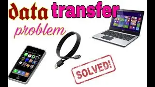 cannot connect phone to laptop using usb (fixed) || pc not detect my smartphone 2018 in hindi