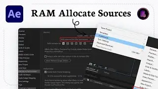 How to allocate more memory to After Effects