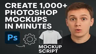 Create 1000 Photoshop Mockups in Minutes with Mockup Script