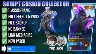 Script Skin Gusion Collector No Password Full Effect | Full Voice | New Patch
