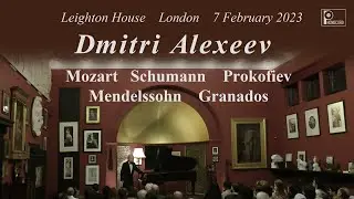 Dmitri Alexeev recital at Leighton House, London 2023. Encores