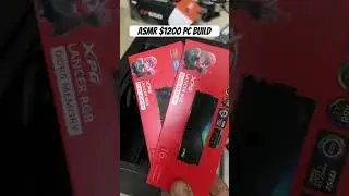 ASMR $1200 Gaming PC Build i7 12700F Z690 RTX3060Ti #gaming #ultimatepc #pc #gamingpc #asmr #pcbuild