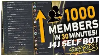 HOW TO MAKE J4J SELF BOT | DISCORD BOT | J4J SELF BOT REPLIT | 1k MEMBERS IN 1 DAY | NO CODING
