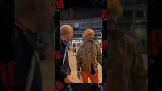 Paddy Pimblett meets Sean O'Malley. #paddypimblett #seanomalley #ufclondon #ufc